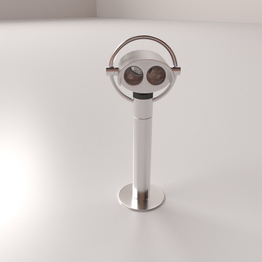 Tower Binocular 3D model_2