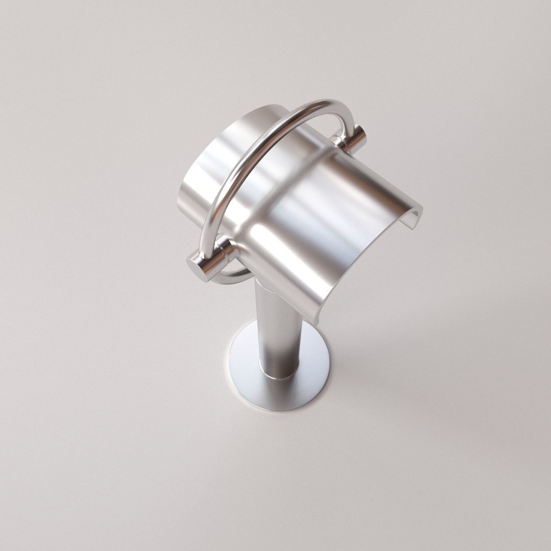 Tower Binocular 3D model_1