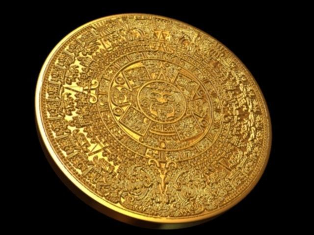 Aztec calendar-3d print 3D print model_6