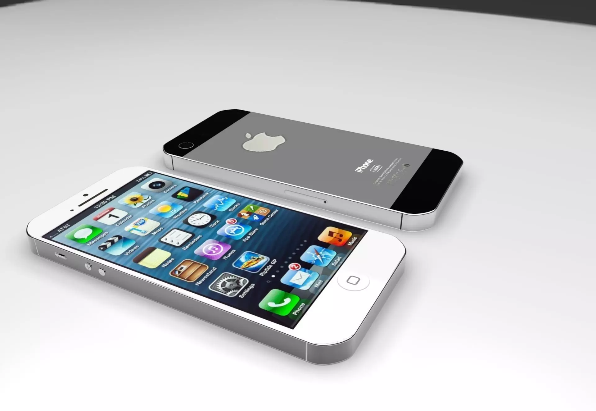 i phone 5 iphone - iphone Free 3D model_0