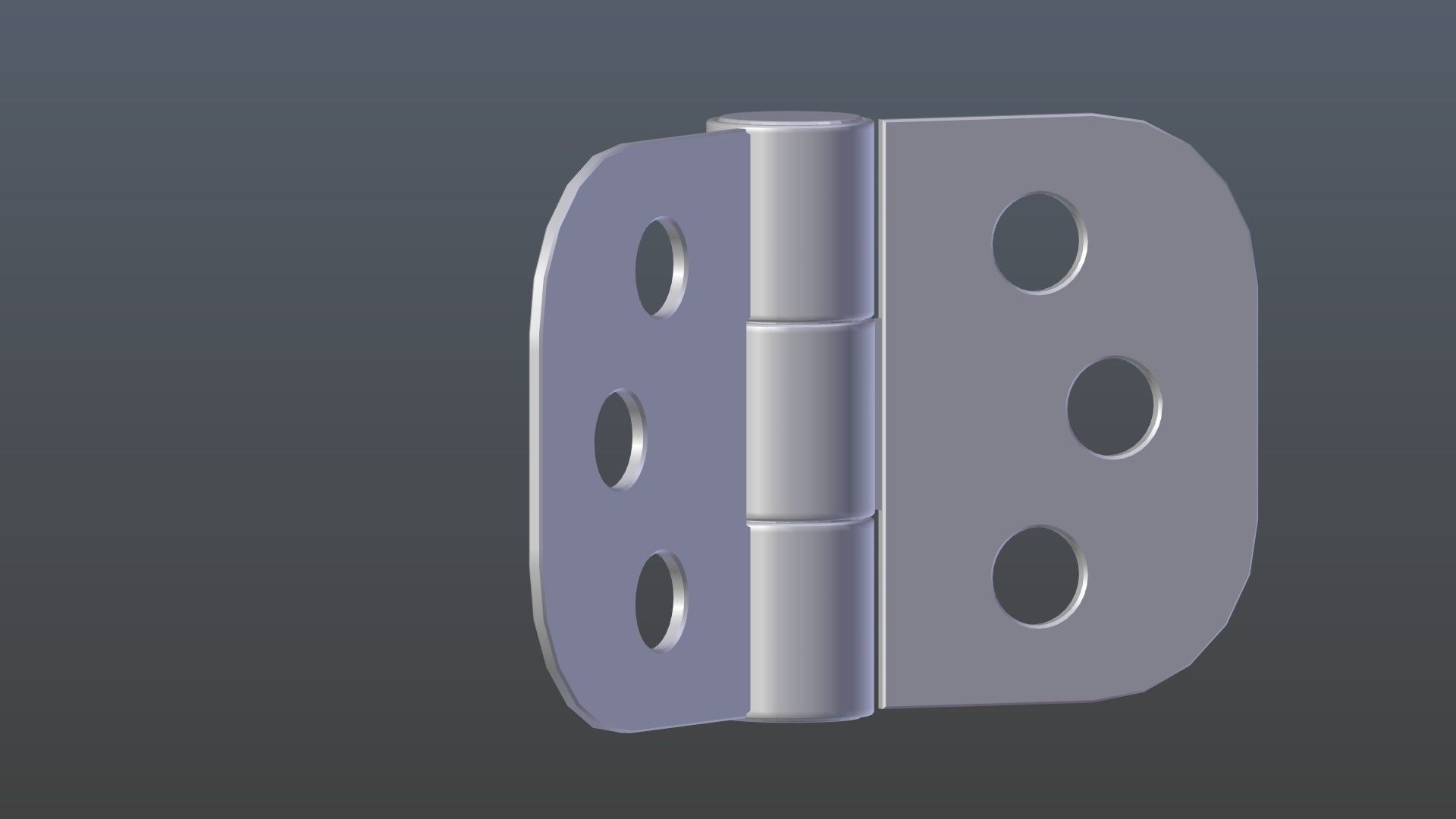 Hinge 5 3D model_7