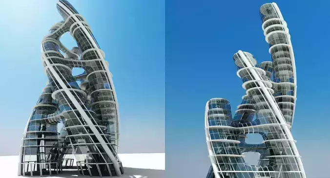 Futuristic Skyscraper
