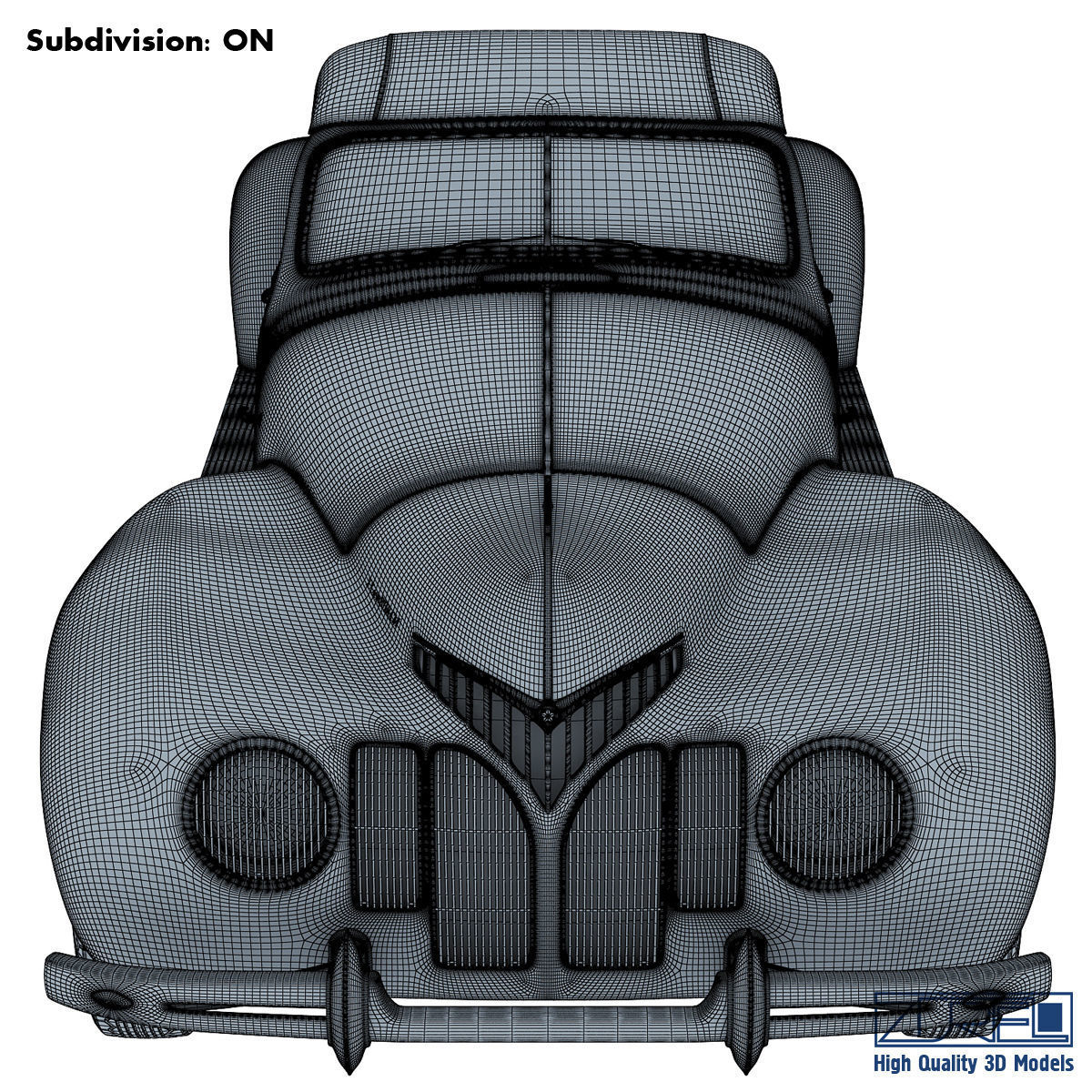 ZIS 101a sport 3D model_29