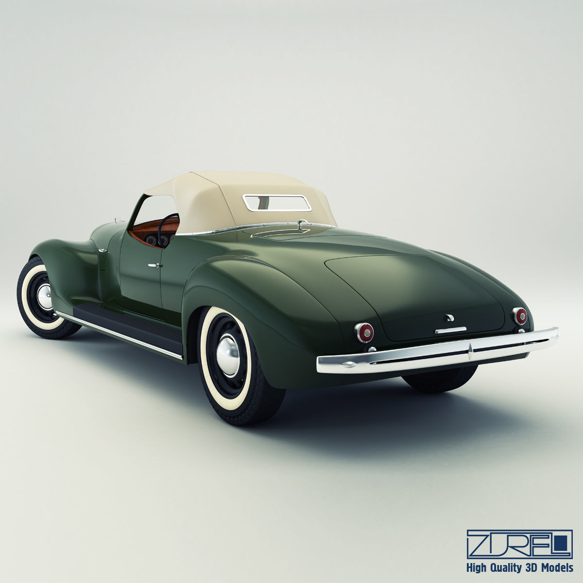 ZIS 101a sport 3D model_3