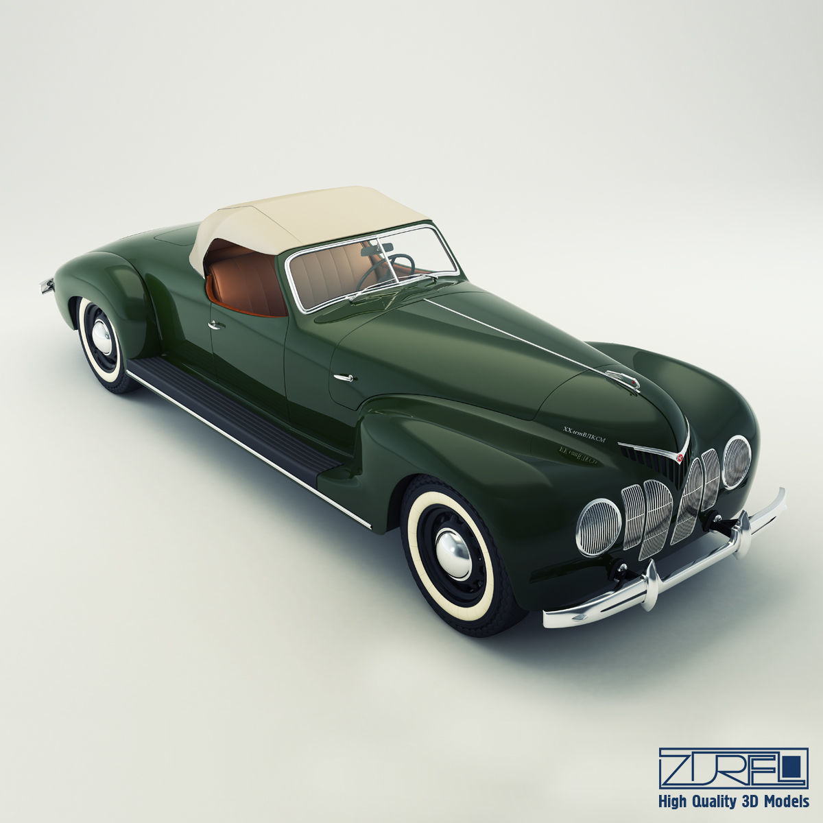 ZIS 101a sport 3D model_4