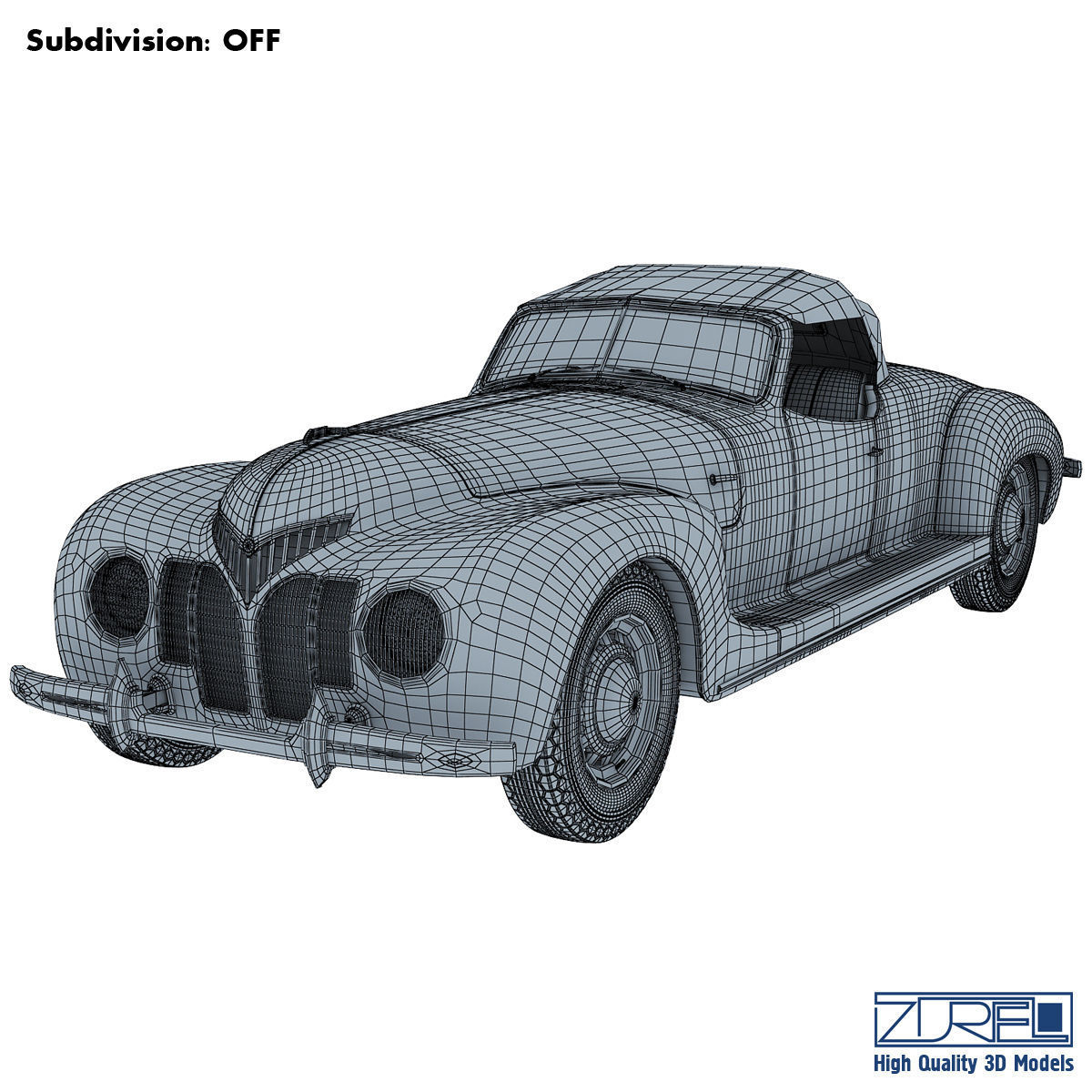 ZIS 101a sport 3D model_24