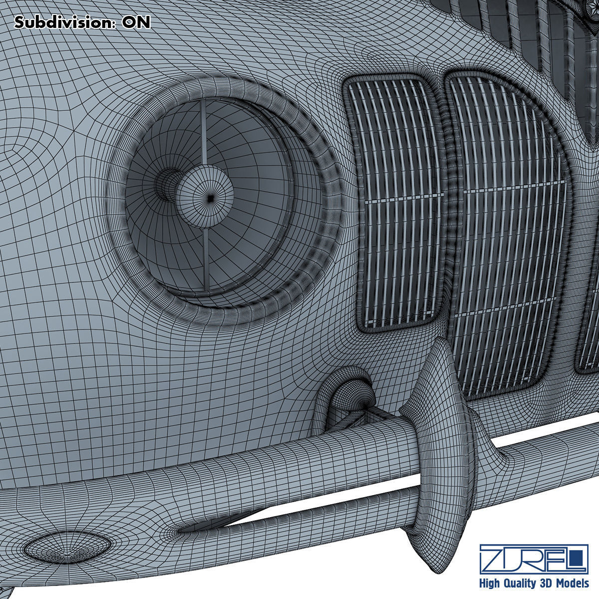 ZIS 101a sport 3D model_37