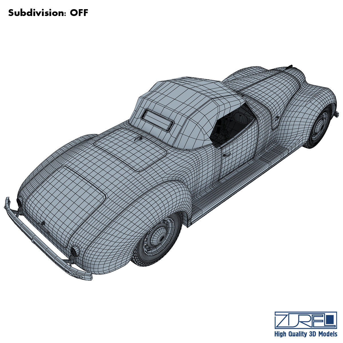 ZIS 101a sport 3D model_22