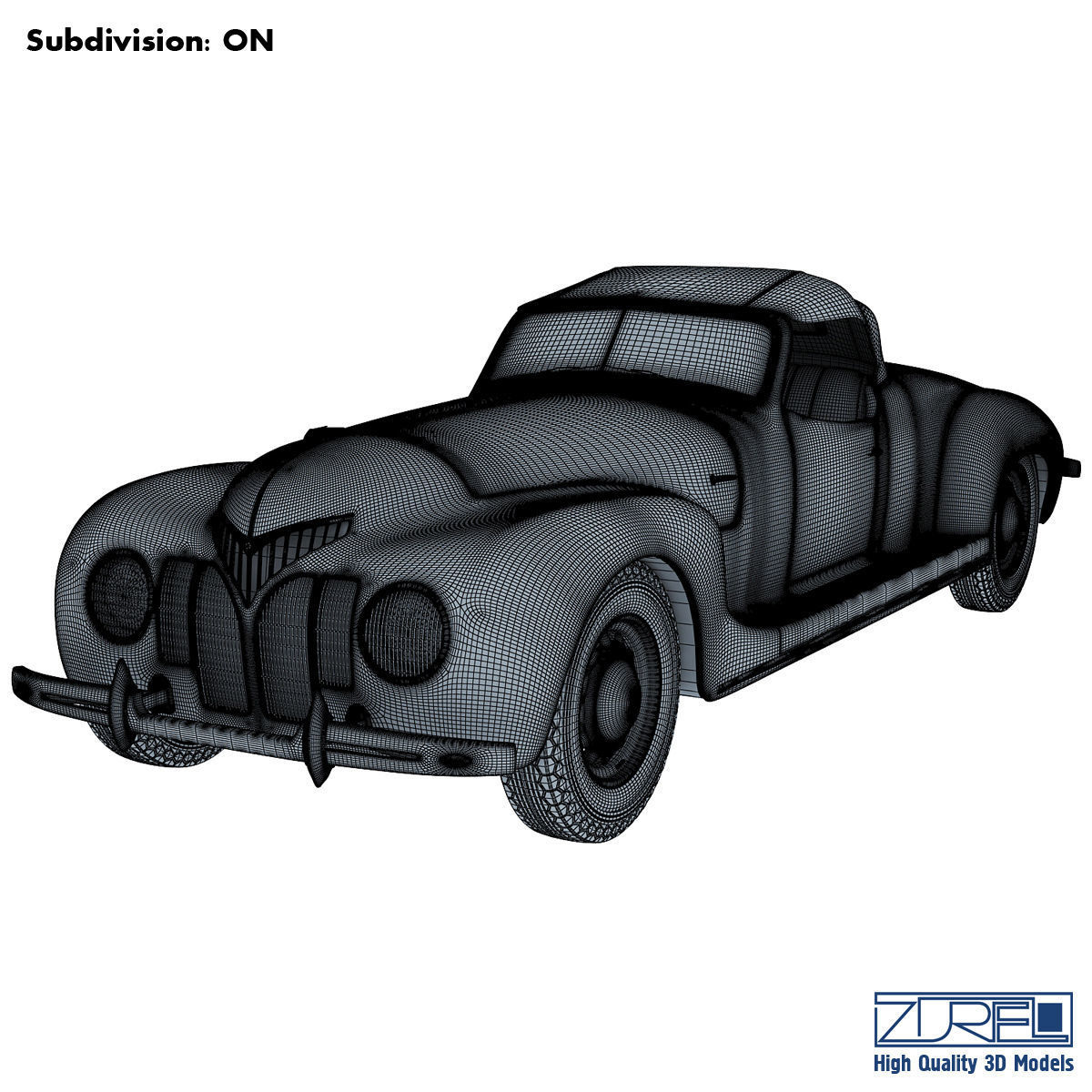 ZIS 101a sport 3D model_23