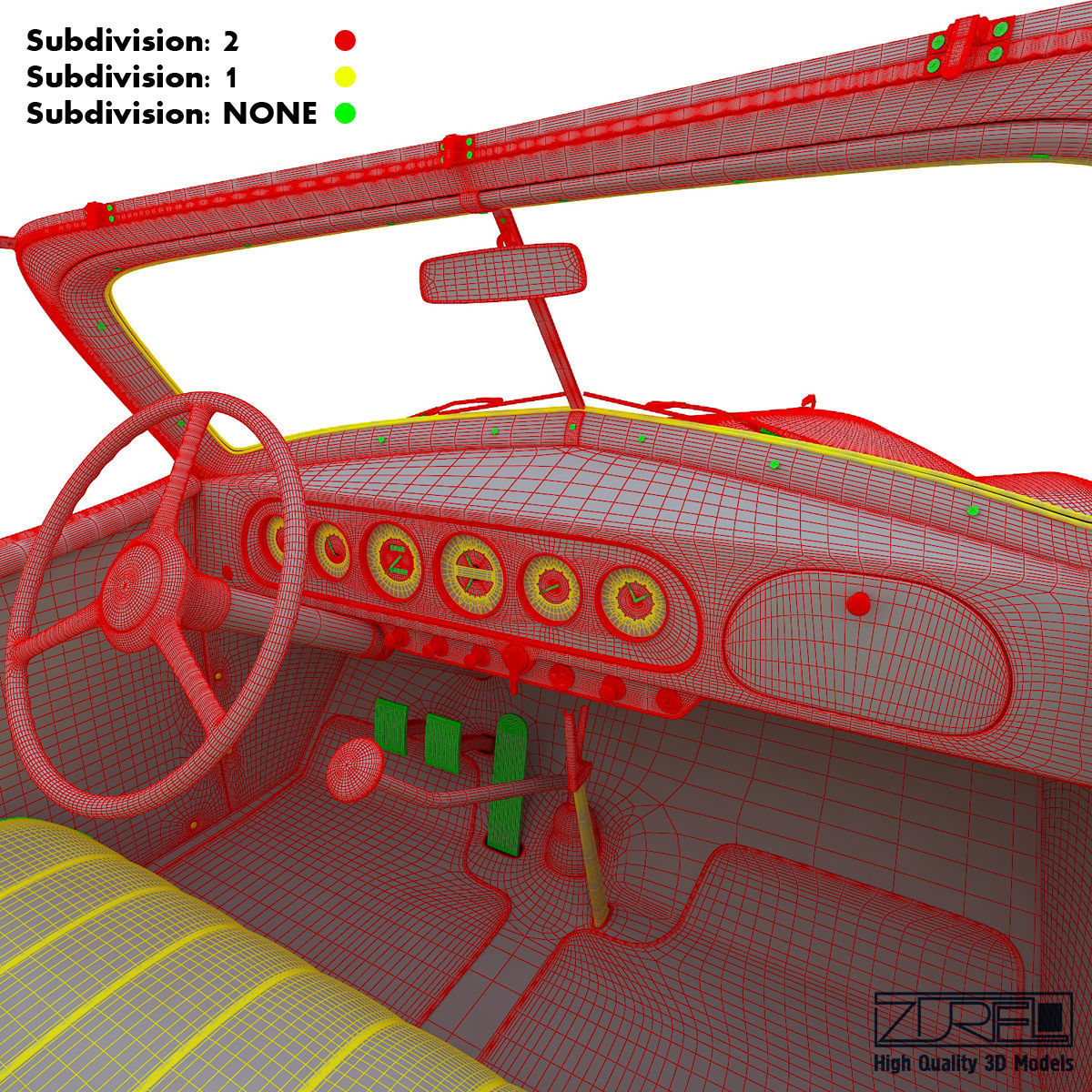 ZIS 101a sport 3D model_86