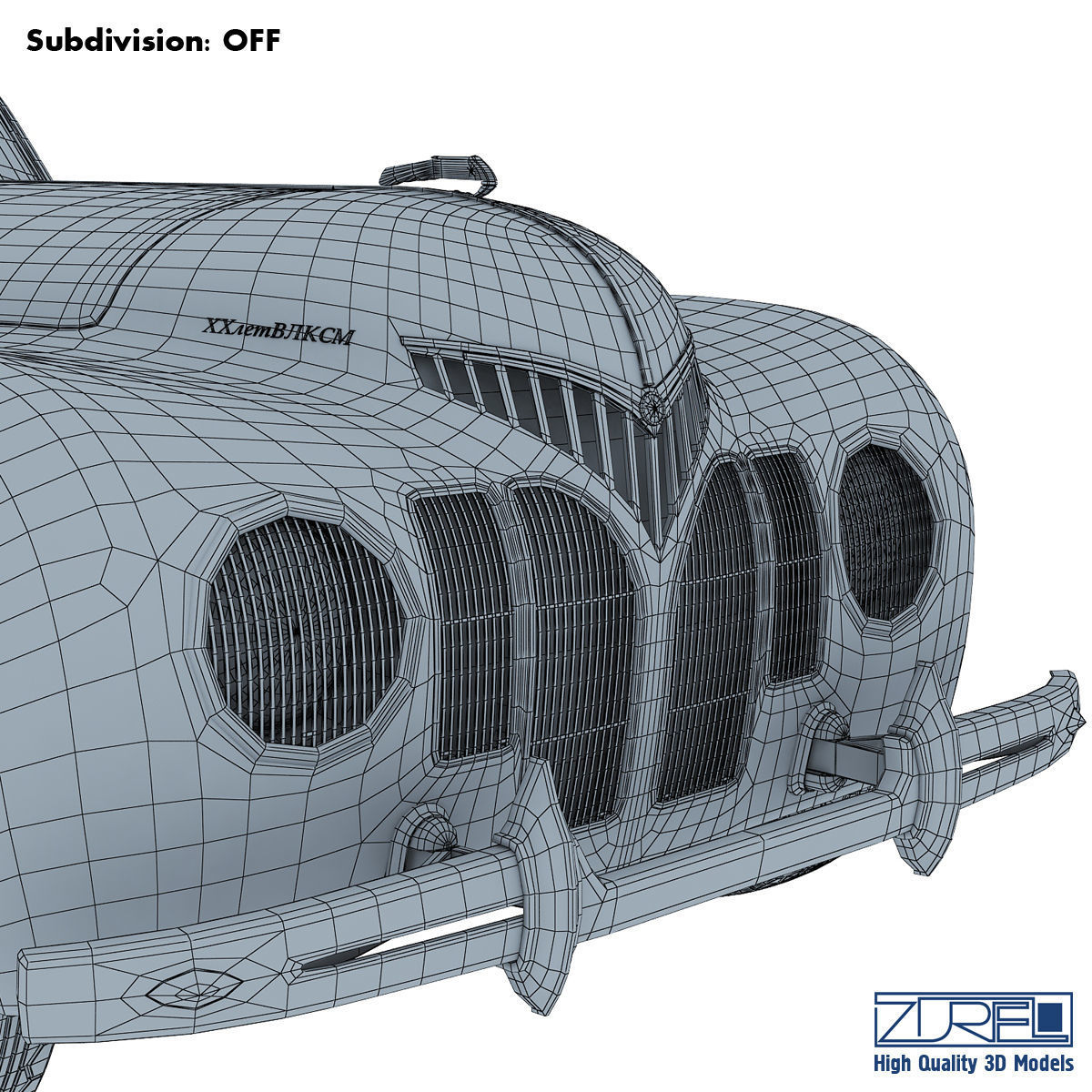 ZIS 101a sport 3D model_36