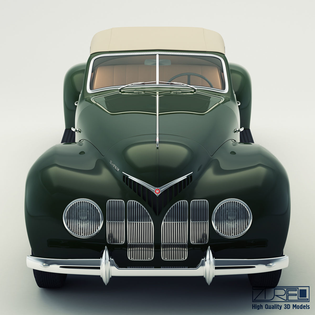 ZIS 101a sport 3D model_6