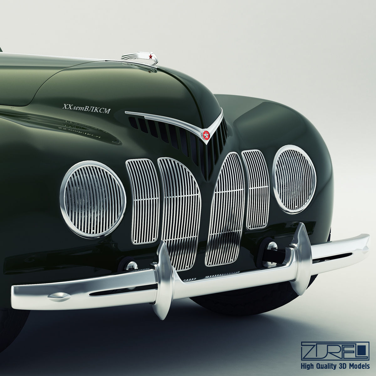 ZIS 101a sport 3D model_10