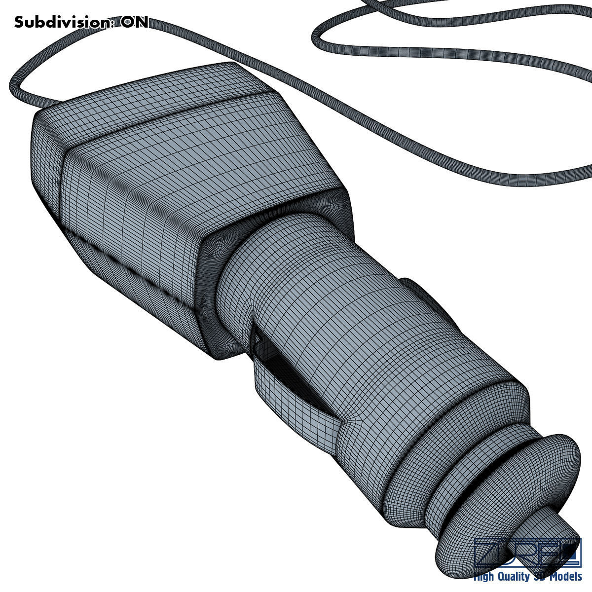 Mini fridge 3D model_26