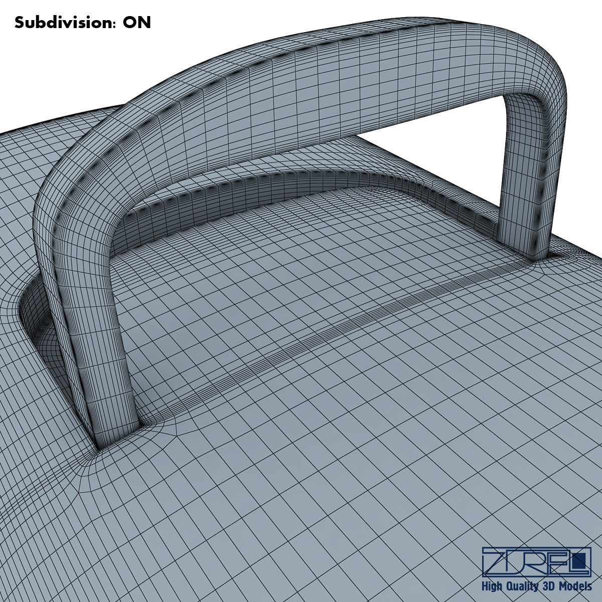 Mini fridge 3D model_18