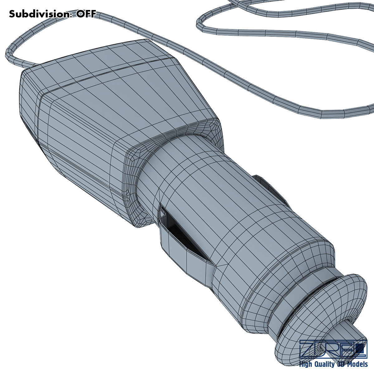 Mini fridge 3D model_27