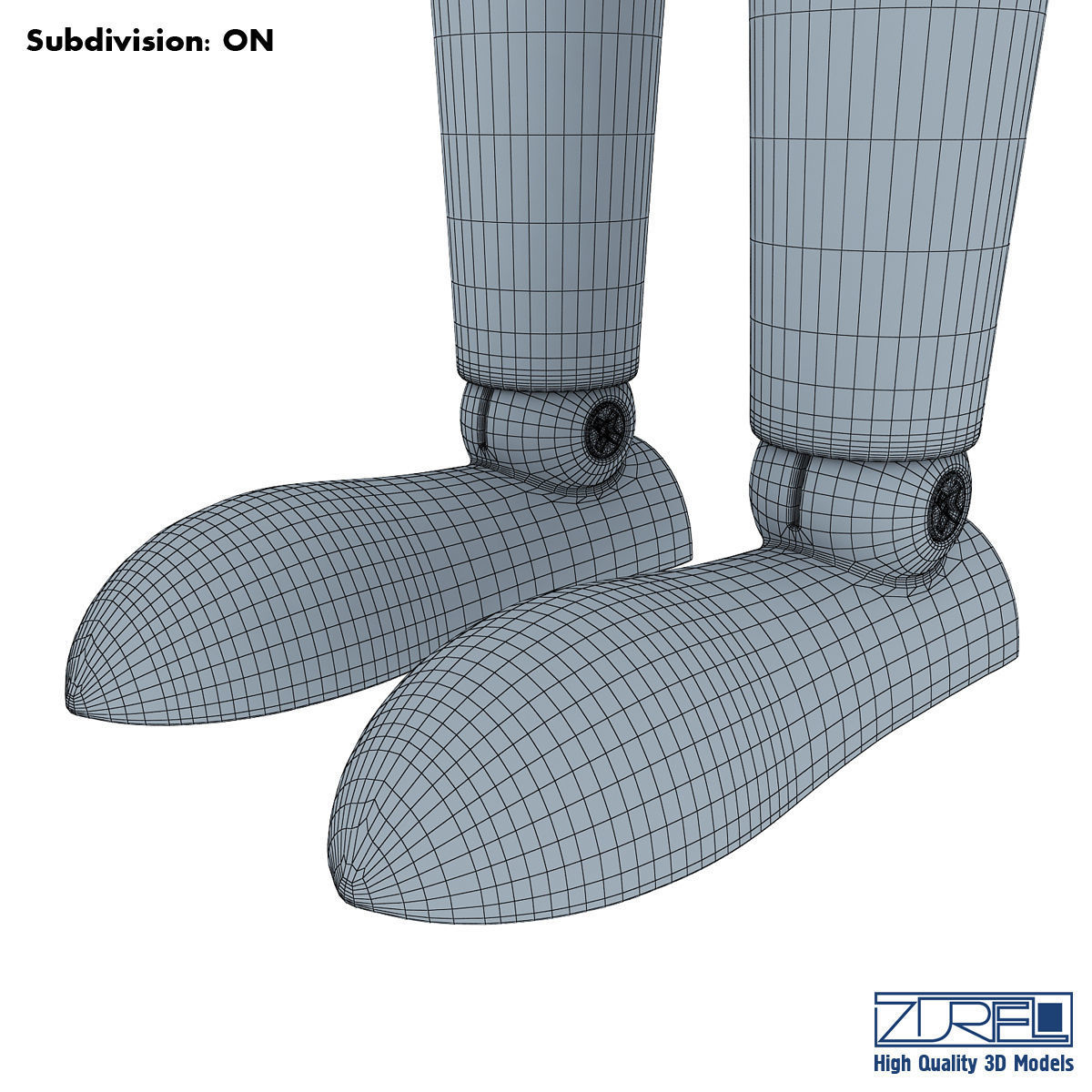 Human figure from 3D model_13