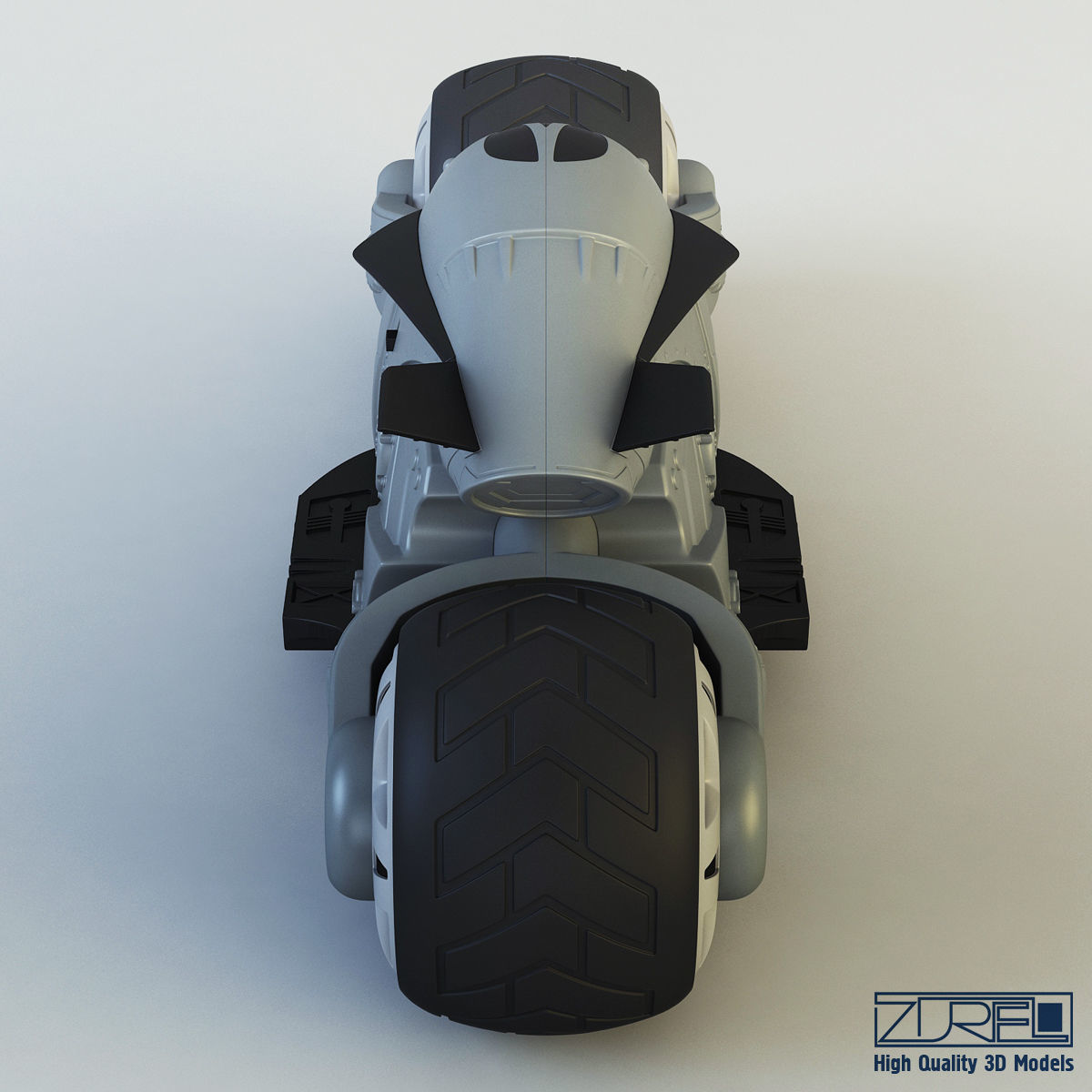 Cyber cycle 3D model_7