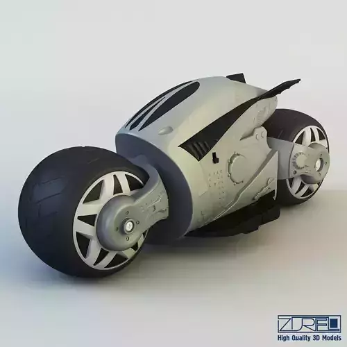 Cyber cycle 3D model