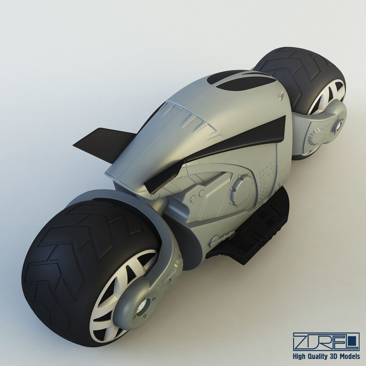 Cyber cycle 3D model_3