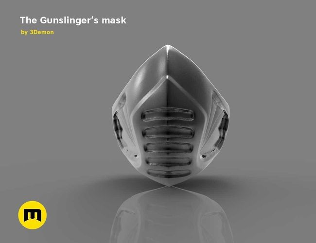 The Gunslingers mask 3D model