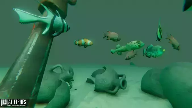 AI Fishes - ready solutions for your project for Unity