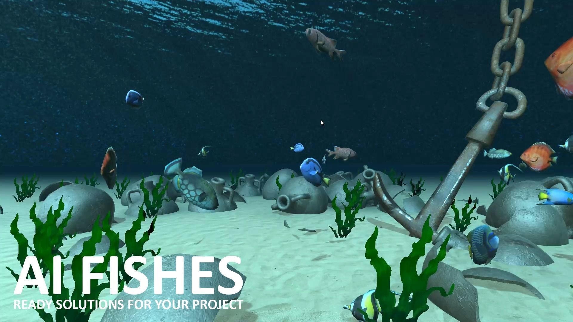 AI Fishes - ready solutions for your project for Unity Low-poly 3D model_25