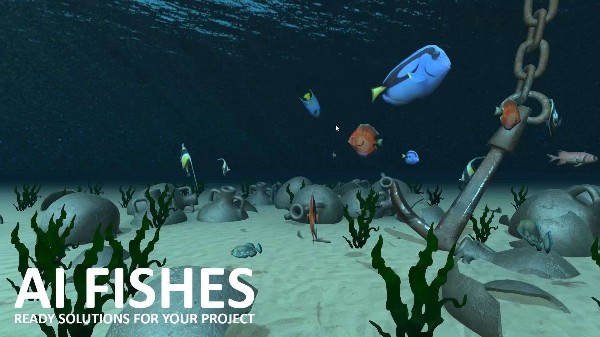 AI Fishes - ready solutions for your project for Unity Low-poly 3D model_26