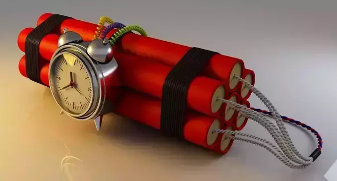 Dynamite Symbol 3D model