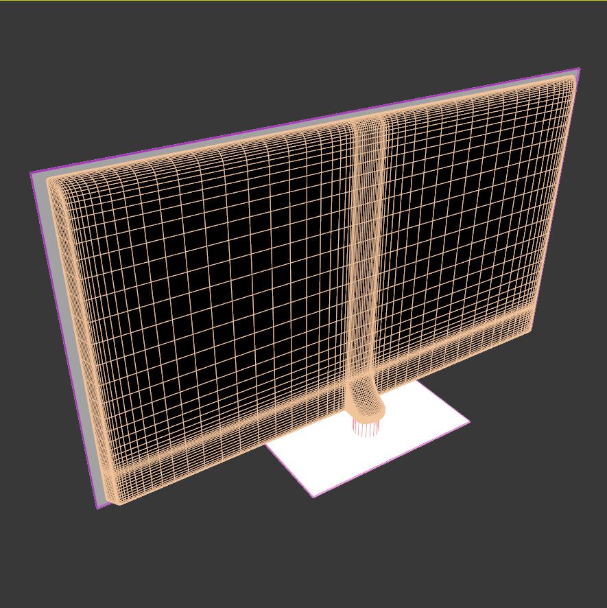 Samsung 3D plasma TV 50 3D model_5