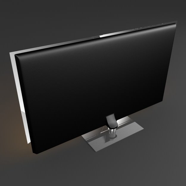 Samsung 3D plasma TV 50 3D model_2