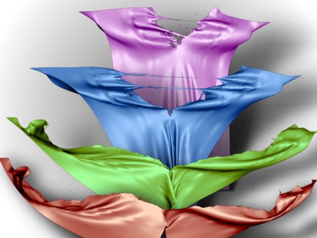 Torn Cloth 3D model_10