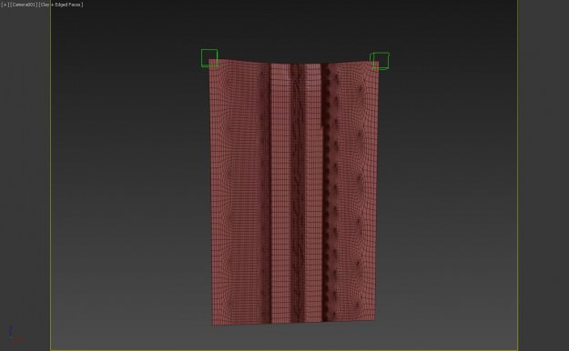 Torn Cloth 3D model_13