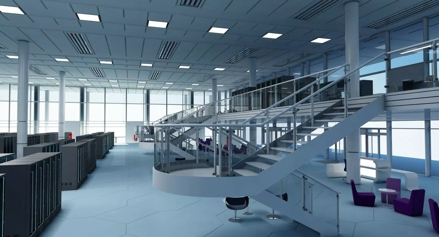 Data Centre 3D model