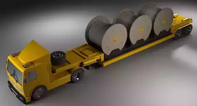 HGV Truck 08 3D model