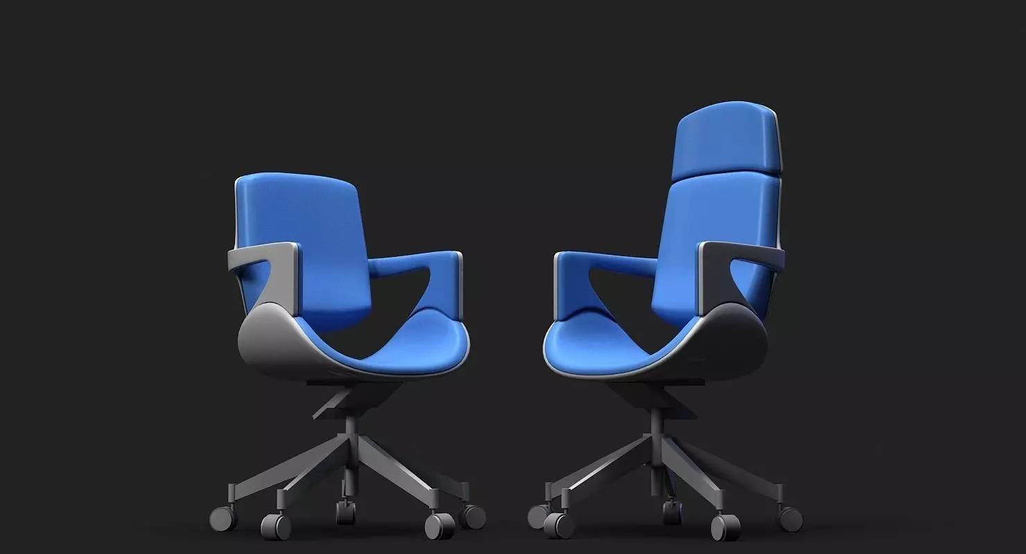 Hadi Teherani Task Chair 3D model