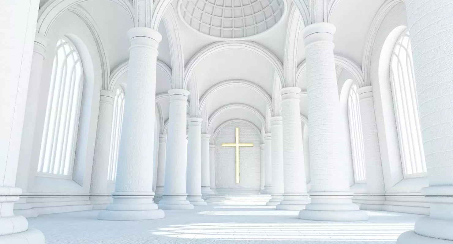 Cathedral Interior 3 3D model
