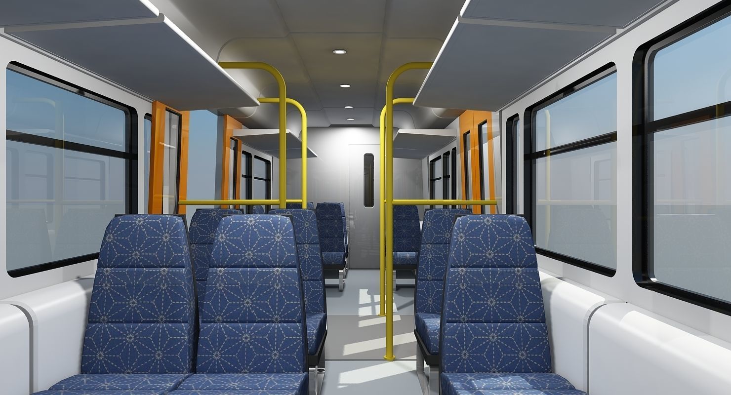 3D Train 05 3D model_10