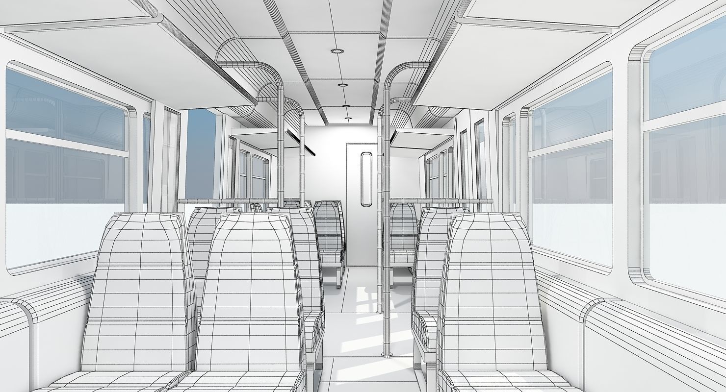 3D Train 05 3D model_15