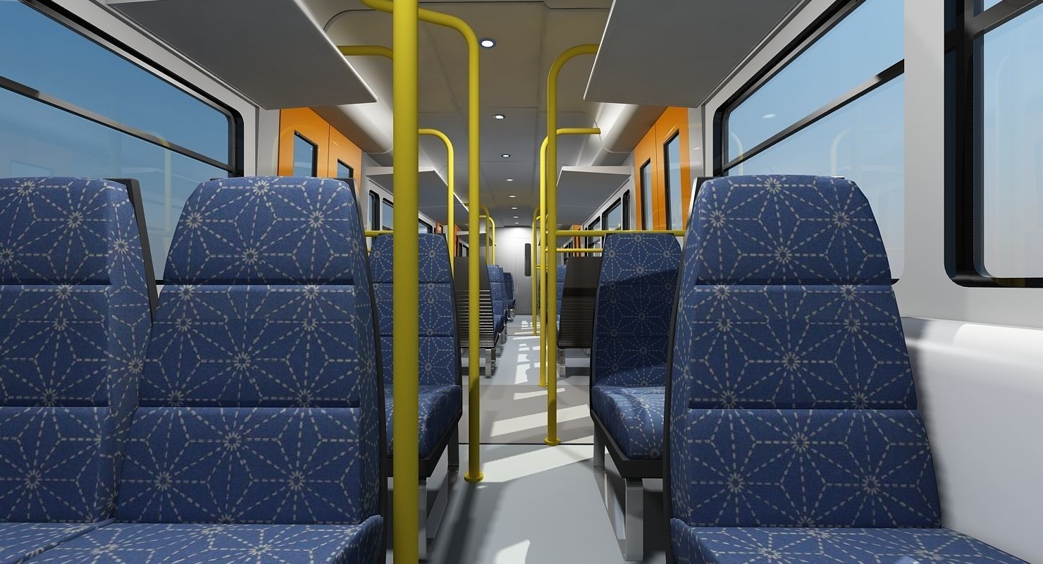 3D Train 05 3D model_11