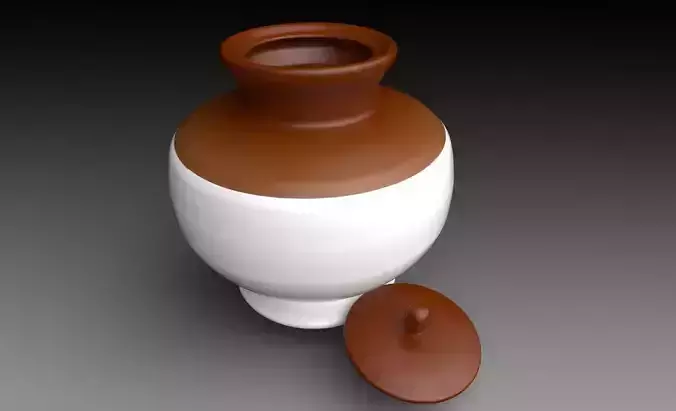 Generic Ceramic Jar 3D model