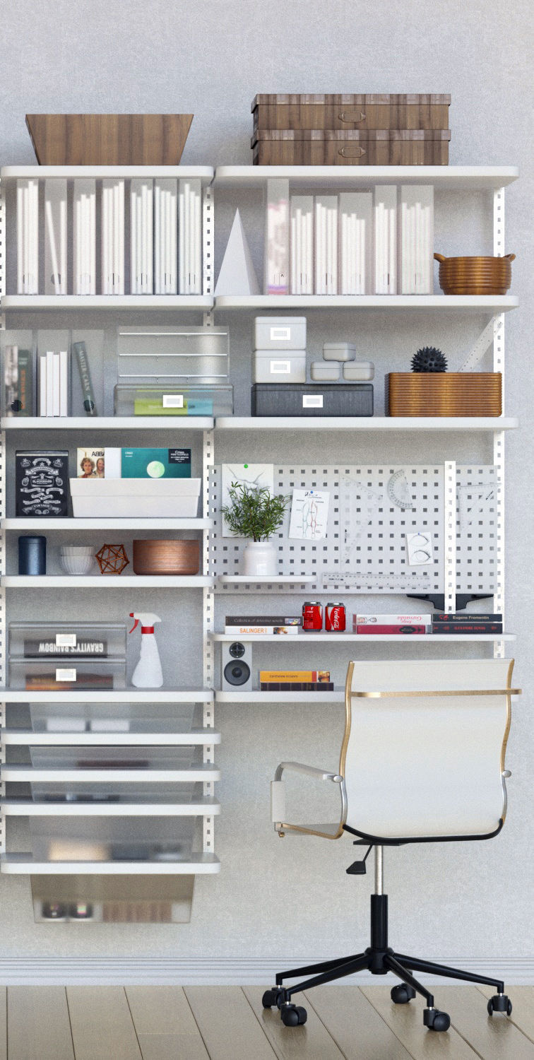 Decor for office 4 3D model_2