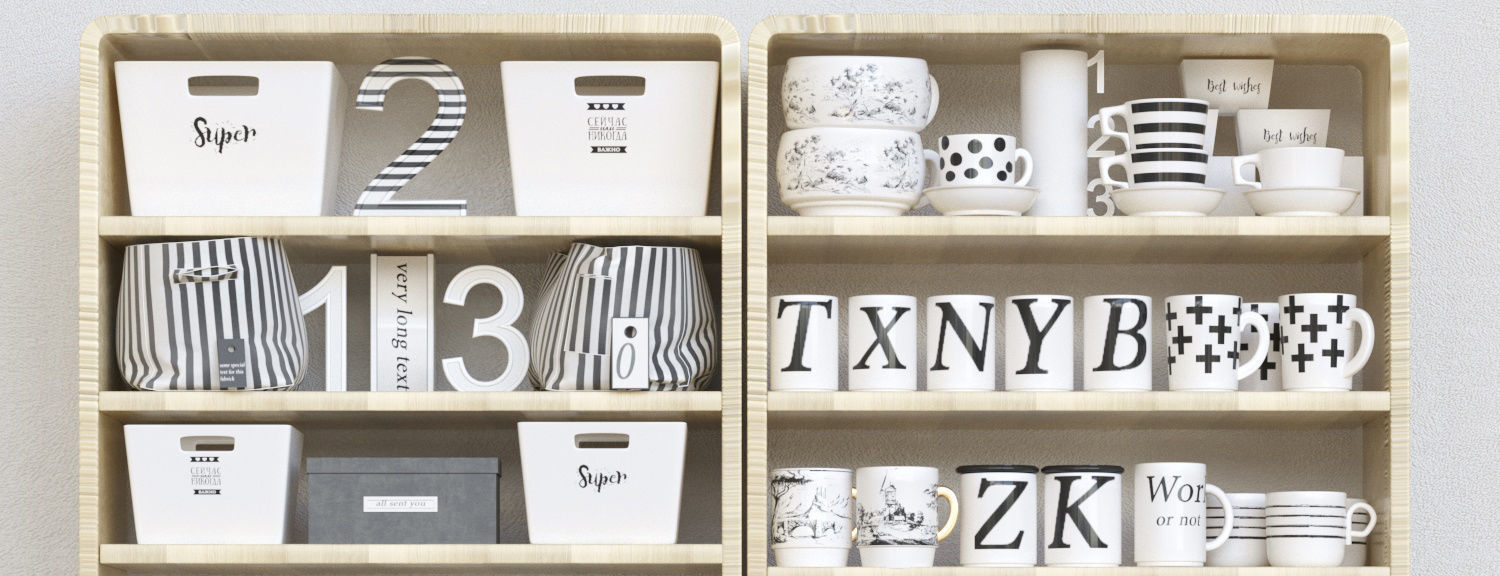 Trifles for the kitchen 3D model_2