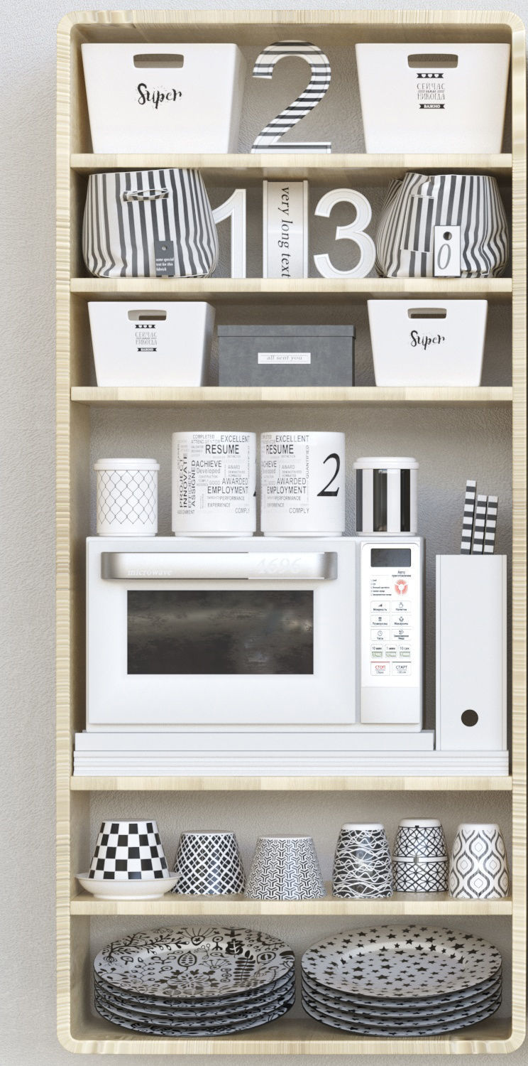 Trifles for the kitchen 3D model_3