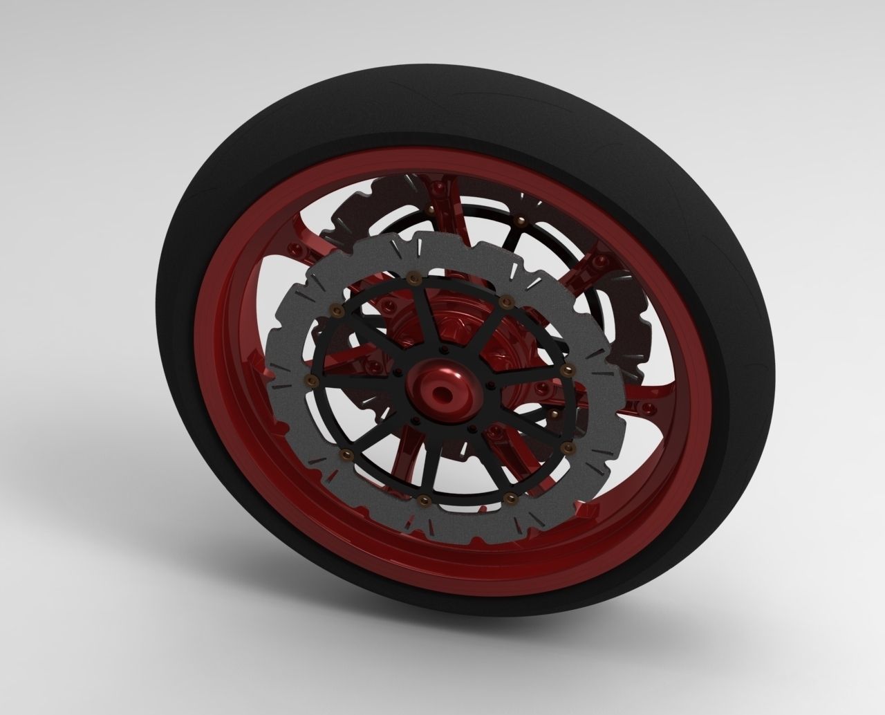 motorcycle front wheel