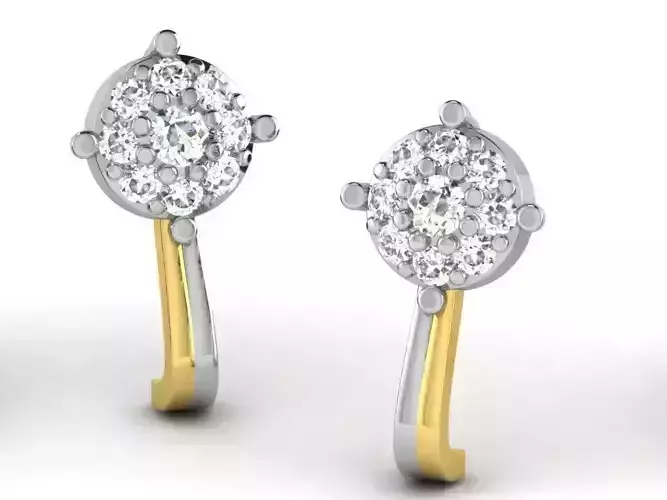 Drop Earrings With Diamonds 4