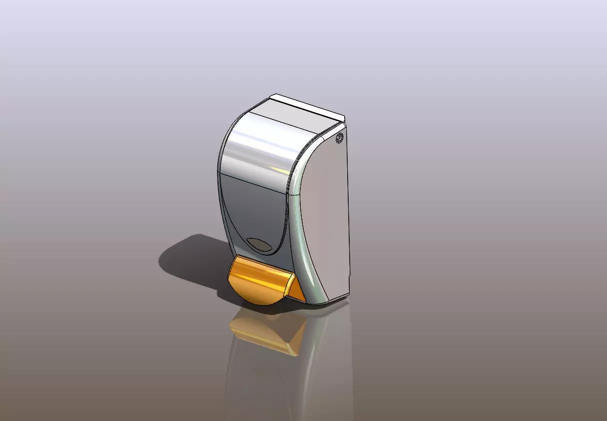 Barrier cream dispenser Free 3D model