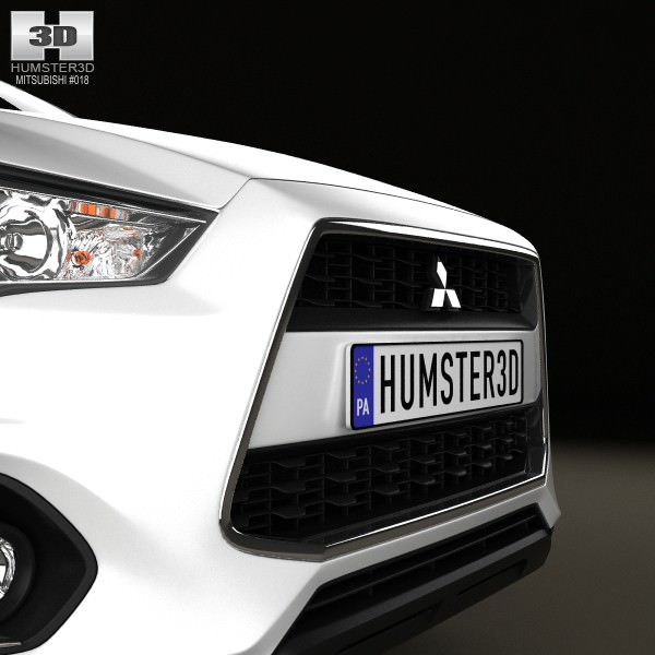 Mitsubishi Outlander Sport RVR ASX 2012 3D Model .max .obj ...