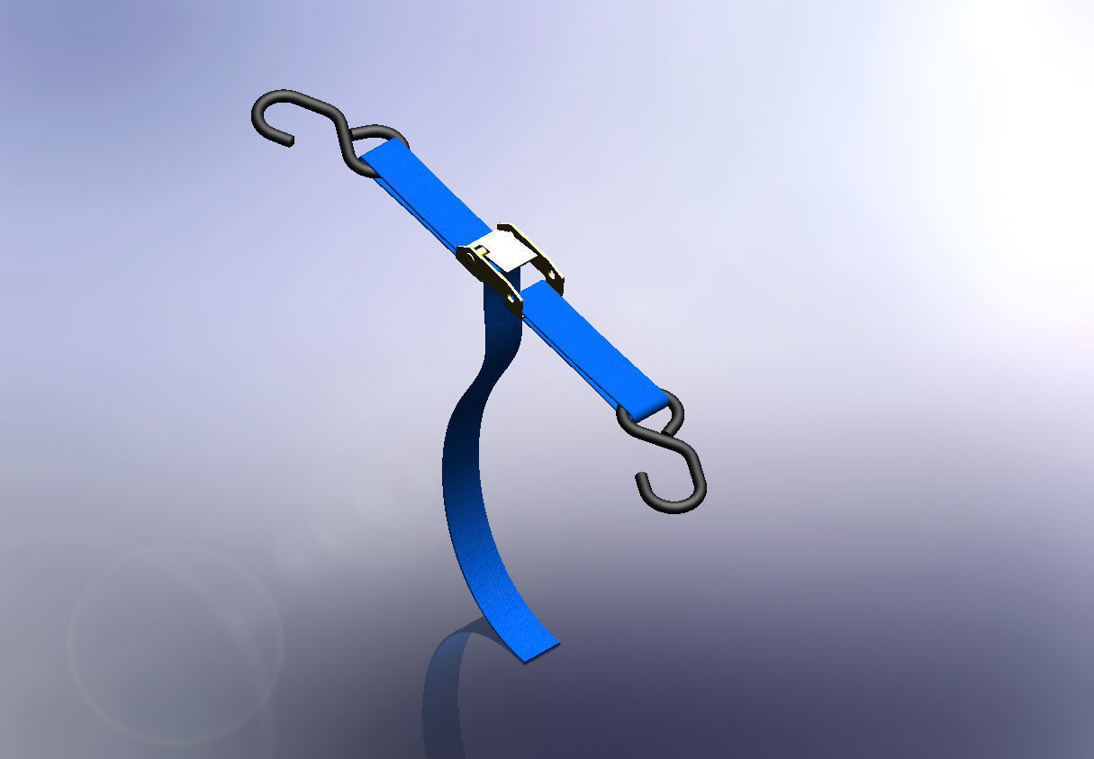 Rachet Strap Free 3D model_1