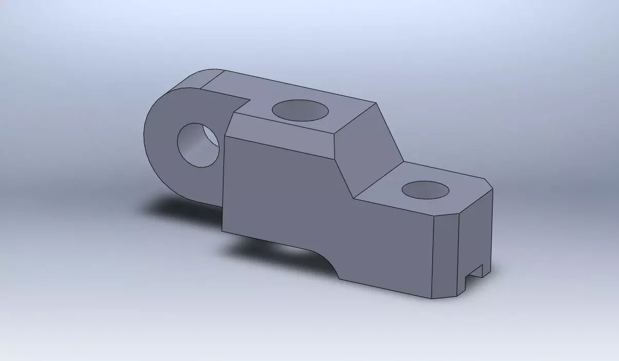 Vibrator arm Free 3D model